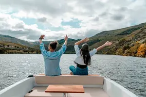 Tour image of Valley of the Douro: Private Tour Electric Boat 1h With Wine Tasting