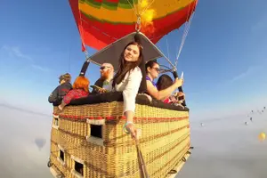 Tour image of Pamukkale Hot Air Balloon Sunrise Flight, Certificate, Champagne