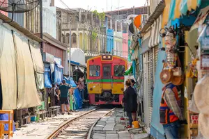 Tour image of Day Trip to Bangkok Floating Market & Maeklong Railway