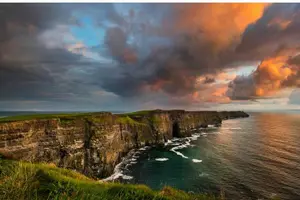 Tour image of Cliffs of Moher, Aran Island & Burren tour from Galway. Guided.