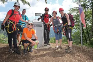 Tour image of Quick Vertical Attraction - Via Ferrata Mojstrana