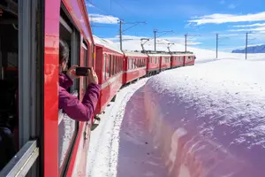 Tour image of Red Bernina Train Ticket
