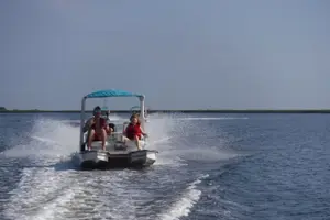 Tour image of Drive your Own 2 Seat Fun Go Cat Boat on Marco Island