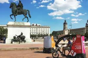 Tour image of 1 or 2-Hour Pedicab tour of Lyon