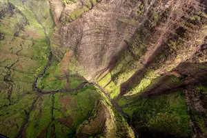 Tour image of Kauai' Exclusive Helicopter Tour: Land & Explore Olokele Canyon