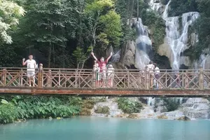Tour image of Full Day Tour To Pak Ou Caves, Traditional Village & Kuang Si Waterfall