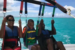 Tour image of Key to the Sea Parasailing- Birds Eye View of the Best Beach in the world