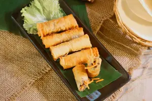 Tour image of Boat tour on Mekong river see the sunset, small canal, Vegan dinner, street food