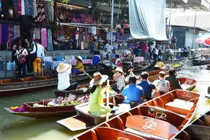 Tour image of Damnoen Saduak Floating Market and Maeklong Railway Market Tour