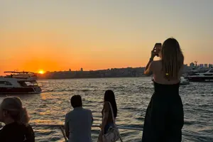 Tour image of Bosphorus Sunset Cruise on Luxury Yacht with Transfers