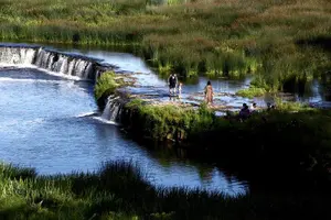 Tour image of Kuldiga: charming streets, and wides waterfall in Europe