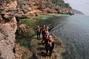 Tour image of Full Day Kayak and Coasteering Adventure from Lisbon with Lunch