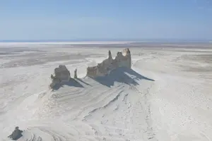 Tour image of Alien landscapes of Mangistau with one of a kind Salty Hollow of Karyn Zharyk