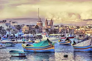 Tour image of Blue Grotto and Sunday Market at Marsaxlokk Fishing Village Tour