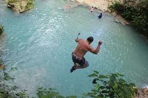 Tour image of Blue Hole waterfalls from Runaway bay