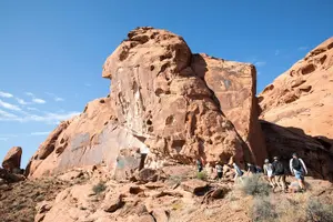 Tour image of Valley of Fire Guided Hike from Las Vegas