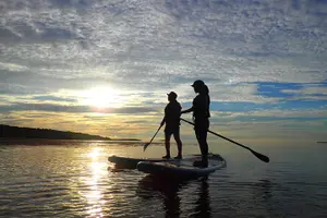 Tour image of Okinawa Iriomote Sunset SUP or Canoe Tour in Iriomote Island