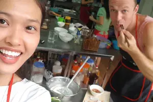 Tour image of 5 Traditional Dishes Hanoi Cooking Class with Market Trip